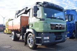 MAN TGM 18.290 E5 4x2 Kipper Kran HIAB 122 D S-3 Duo