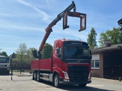 Volvo FH460 Baustoff Palfinger 18.001L