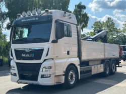 MAN TGX 26.520 6x2 Baustoff Palfinger PK20.501 TEC3