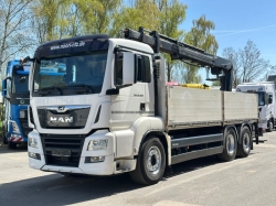 MAN TGS 26.460 6x2 Baustoff Hiab 177 Funk