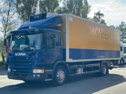Scania P250 Kühkkoffer Carrier Supra 750 LBW