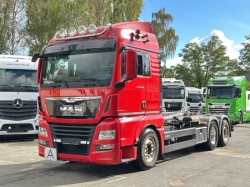 MAN TGX 26.500 6x2 Abrollkipper Meiller RS21.70 Funk Lift/Lenk